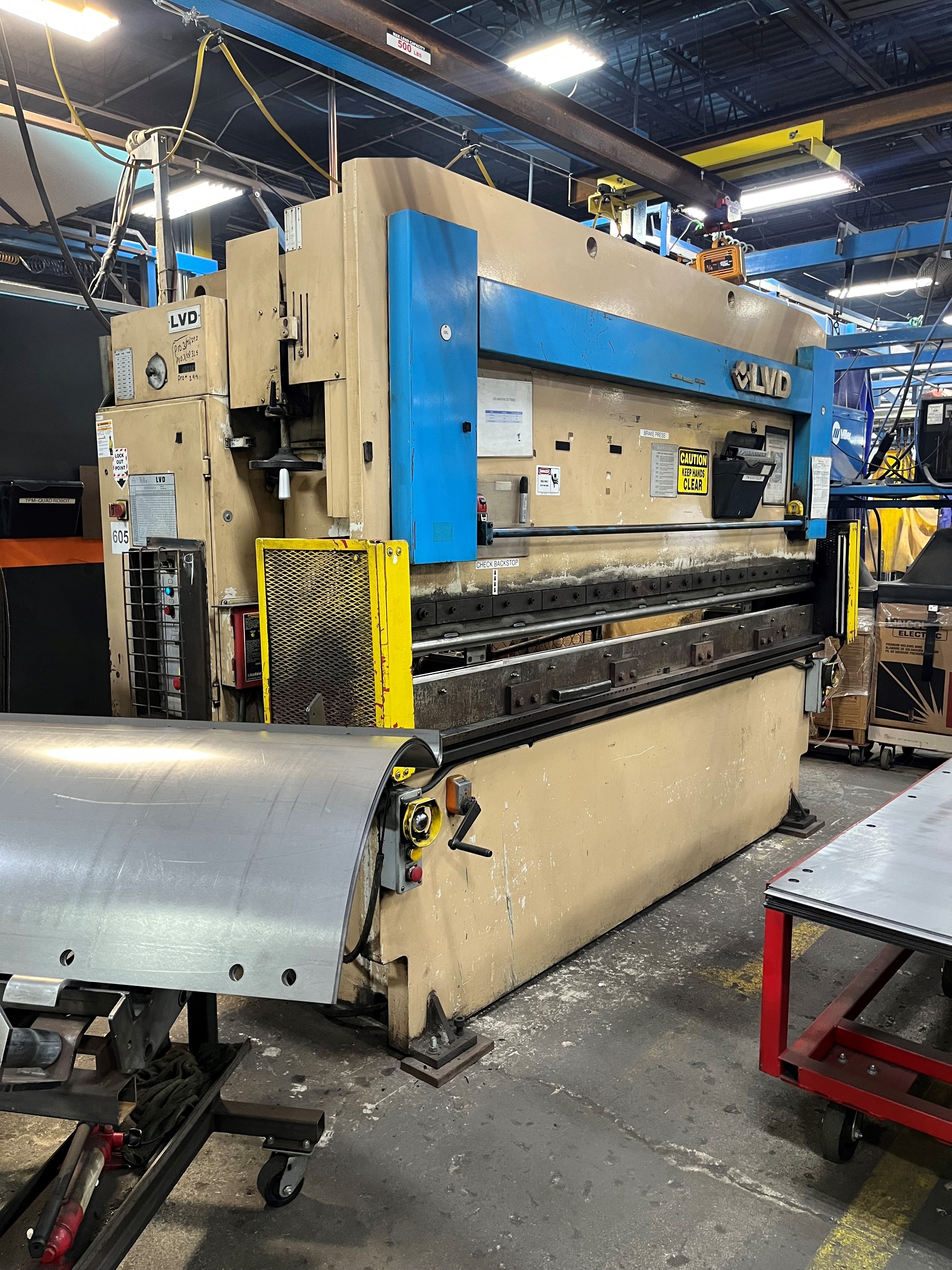 150 Ton X 10’ LVD 150JS10 Hydraulic Press Brake  